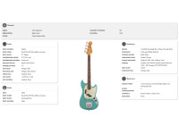 Fender JMJ Mustang Bass R.Worn RW DB Fender JMJ Mustang Bass R.Worn RW DB